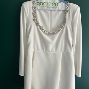 Nadine Merabi Kimberly White Dress